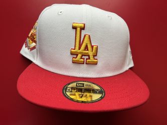 RARE Hat Club Burger Pack LA In N Out Sz 7 1/2