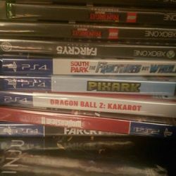 Xbox One And PS4 Games...