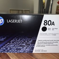 HP 80A Black Toner Cartridge for HP Printers | Works with Printer Series: LaserJet Pro 400 M401, LaserJet Pro 400 MFP M425 | CF280A