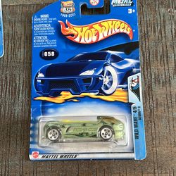 2003 Hot Wheels WILD WAVE 4 OF 5 DEORA II Collector #058