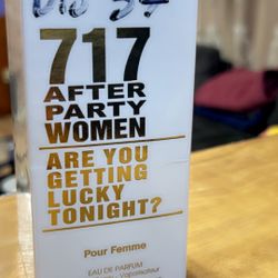 717 After Party Women Eau de Parfum Natural Spray 3.4 fl.oz.