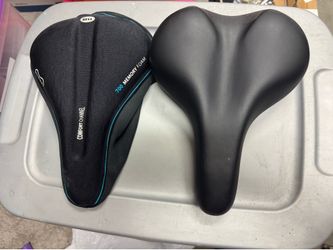 Bike- comfort saddle and foam seat cover