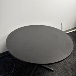 Black Round Table (2 Available) 