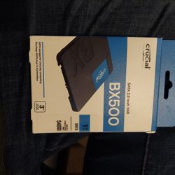 Crucial 1tb Ssd Sealed In Box, Never Used.