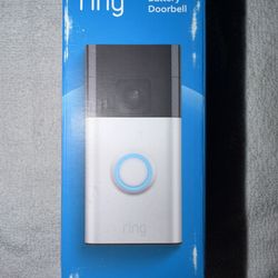 New Ring Doorbell Camera