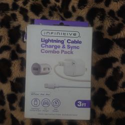Infinitive Lightning Cable, Combo Pack 3Ft