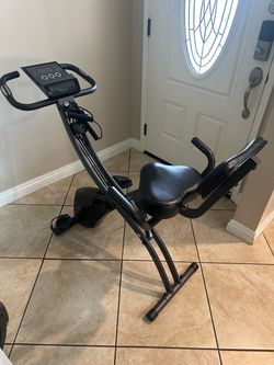 Foldable Stationary Excercise Bike