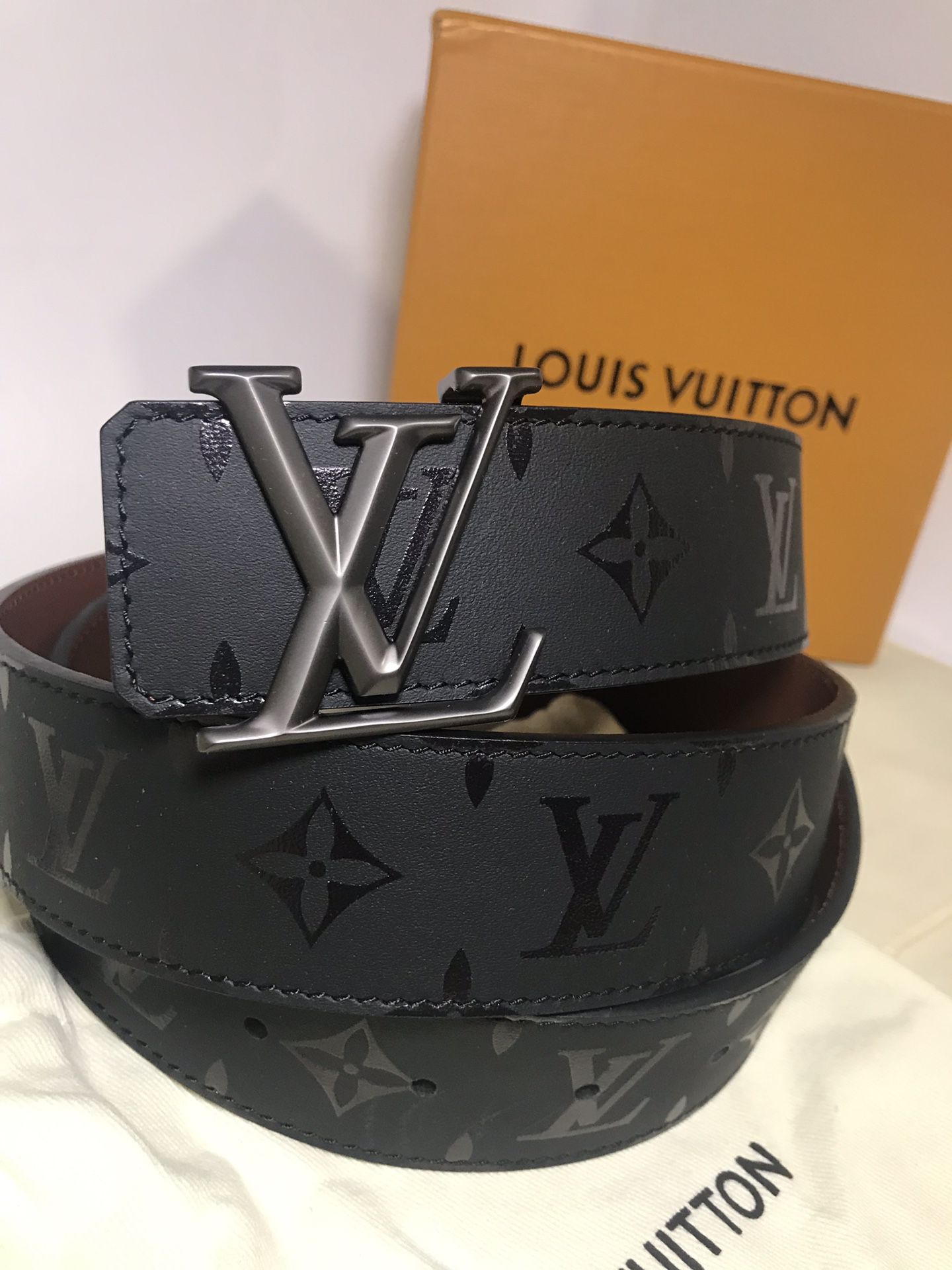 Louis Vuitton Reversible Pyramid Belt (Black Friday Sale)