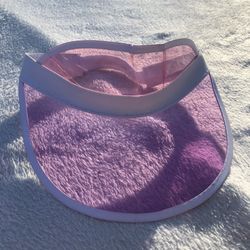 Pink Tennis Sun Visor