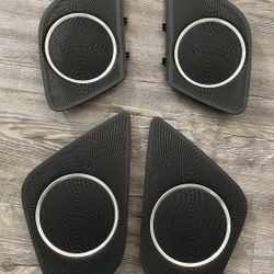 Audi S5 R/F Door Speakers Covers 