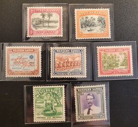 1897 Somoa Scott #13 SET.   #13 Valued At 40$.   