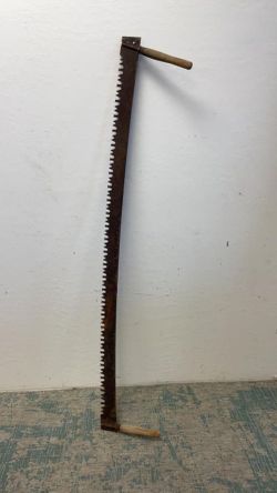 Antique Double Handed 2 Man Saw