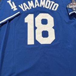 Womans Dodgers World Series Jerseys. New 