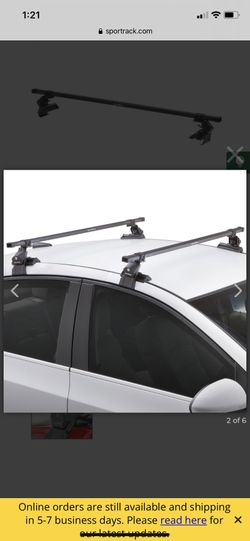 SportRack® SR1010 No Rack or Gutters Complete Roof Rack System 