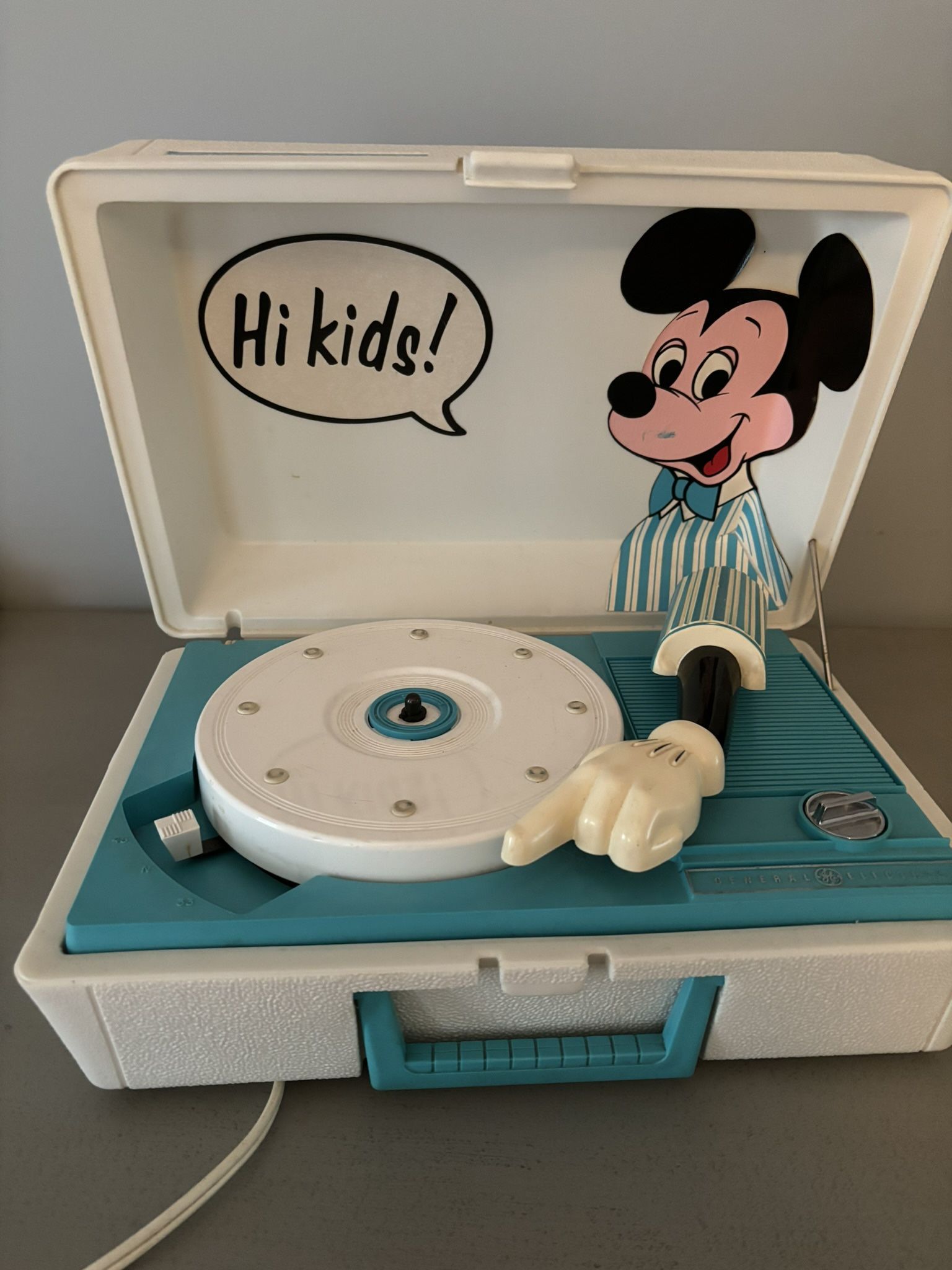 Mickey Mouse Record Player