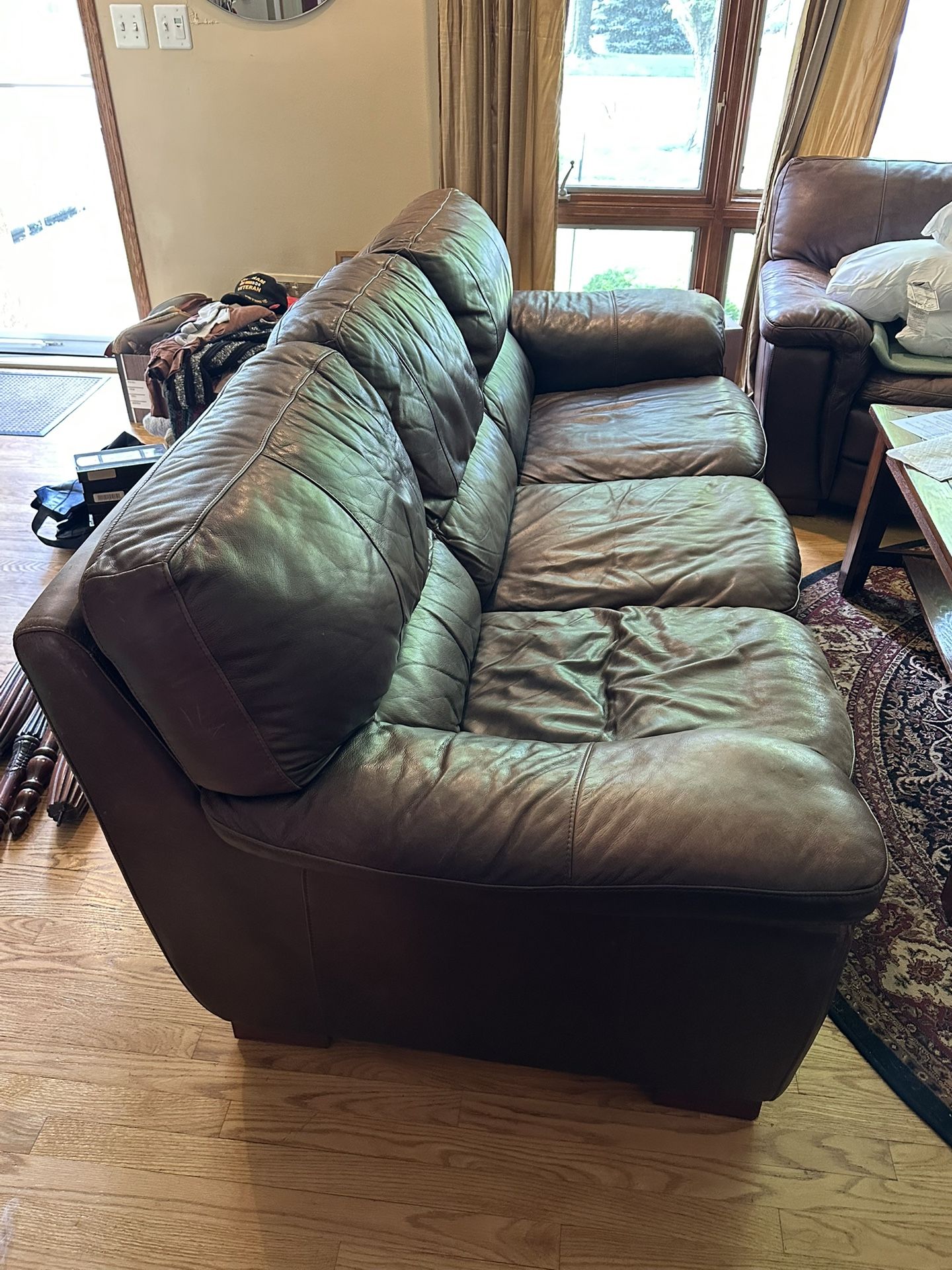 Real Leather Couch