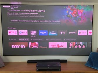 AWOL VISION LTV-3500 Pro 4K Triple Laser Ultra Short Throw Projector – Excellent Condition