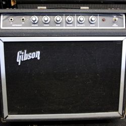 Gibson G-35 Vintage 70’s Guitar Combo Amplifier - Black Amp