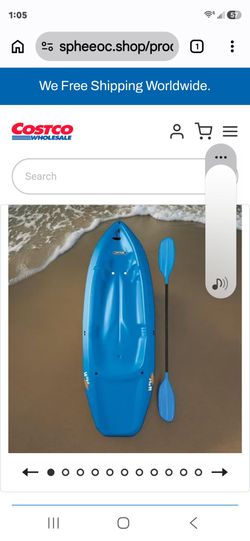 Kayak w/paddle