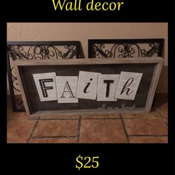 Faith Wall Decor 