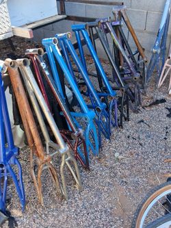 Old school 20" bmx bike frame