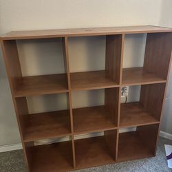 3x3 cube shelf 11” cubes