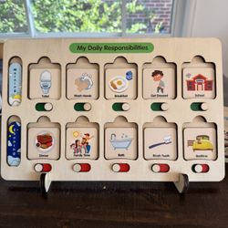 Schedule/Chores Board For Kids!