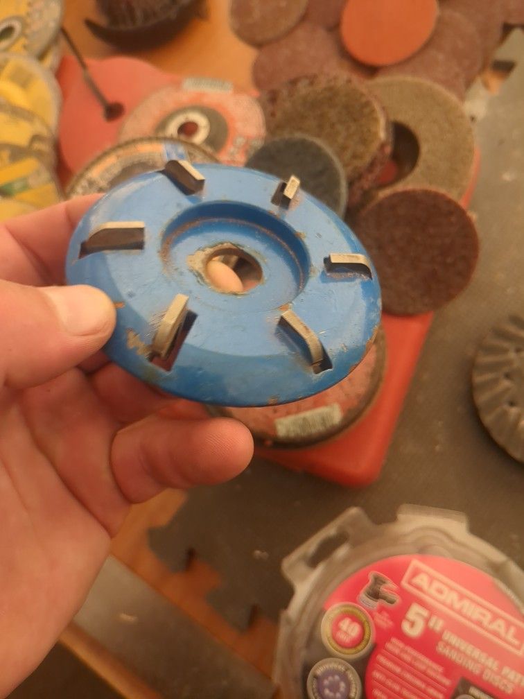 Angle Wood Carving Disc