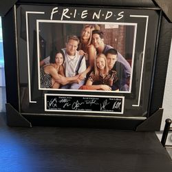 Friends Full Cast Autographed Picture
