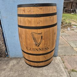Guinness Half Barrel Display