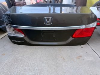 black honda accord trunk lid