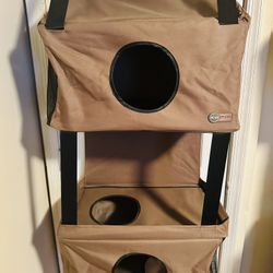 Multi Level Door Hanging Cat Hammock 
