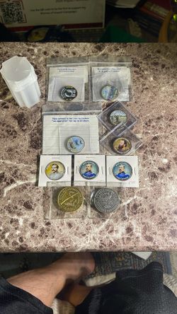 USA Half Dollar Coins And Medals