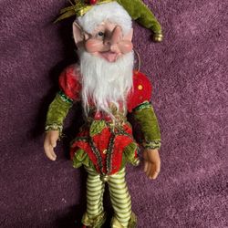 Mark Roberts limited edition 14”  Christmas elf figurine. 
