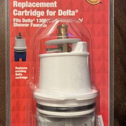 Replacement cartridge for Delta 1300/1400 series tub / shower faucet 
