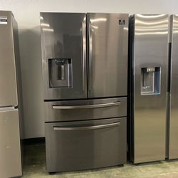 Samsung Four Door French Door Refrigerator DVV