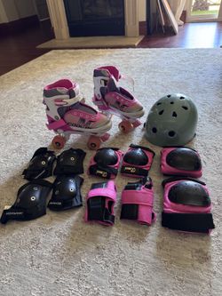 Adjustable roller skates for girls