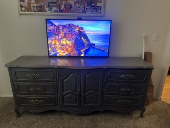 Gray dresser