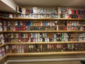 Largest beanie baby deals collection