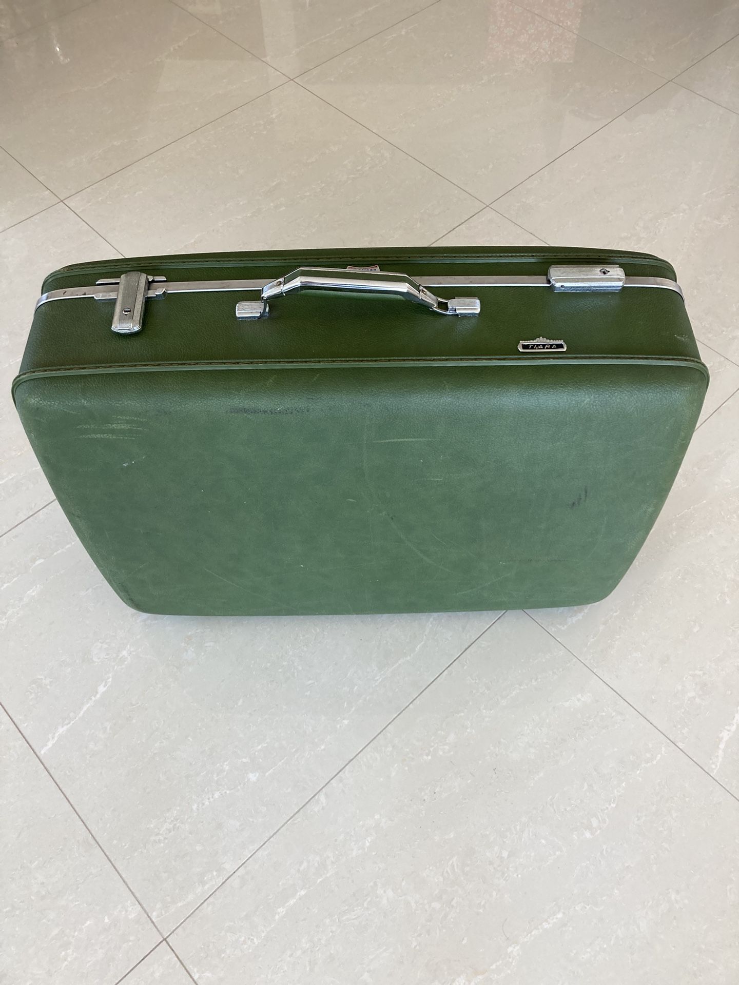 Vintage American Tourister Hardcover Suitcase