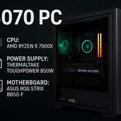 🔥 For Sale: “5070 PC” — Built for Power & Performance 🔥