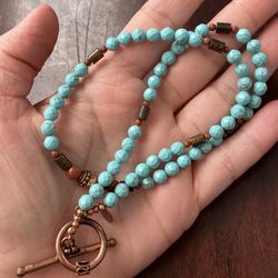 Necklace Turquoise Copper