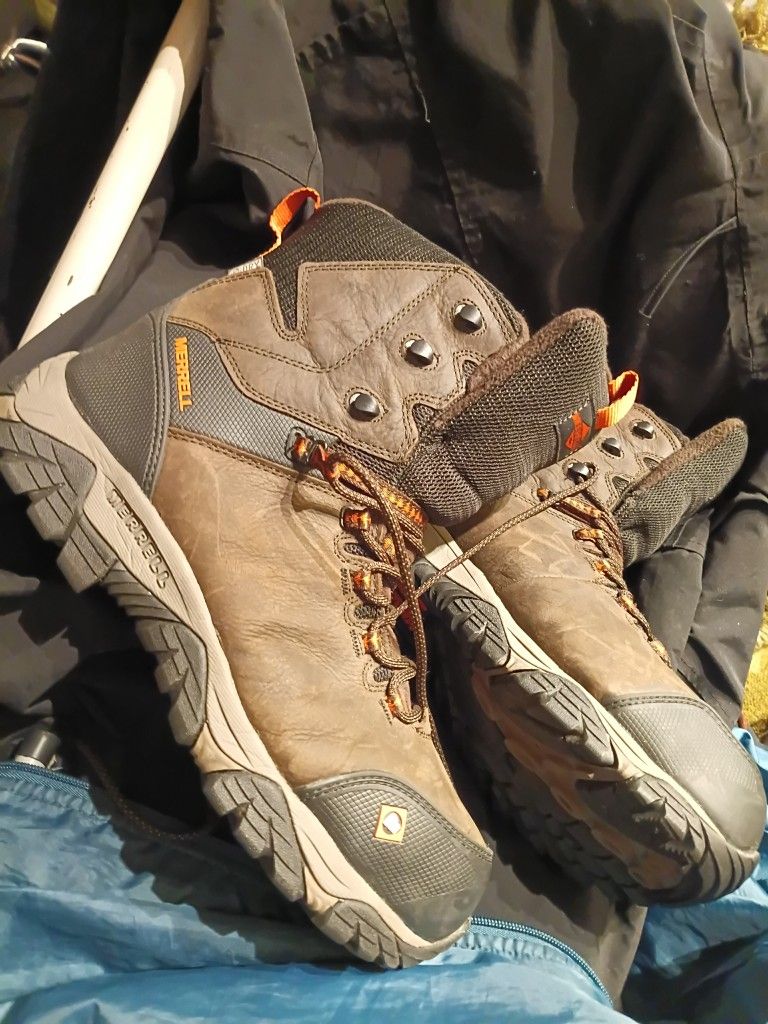 Steel Toe Boots By Merrell 11.5