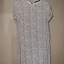 leopard print mini dress