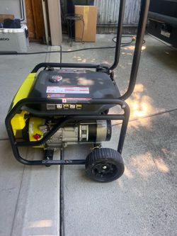 Ryobi Gas Generator