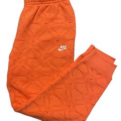 Nike Sportswear All Over Print Fleece Joggers Pants Mens L  standard fit