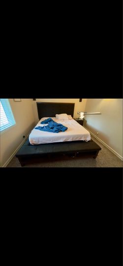 CALIFORNIA KING BED FRAME ONLY