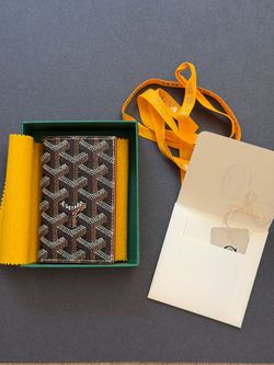 Goyard St Pierre Bifold Card Wallet Holder NEW AUTHENTIC