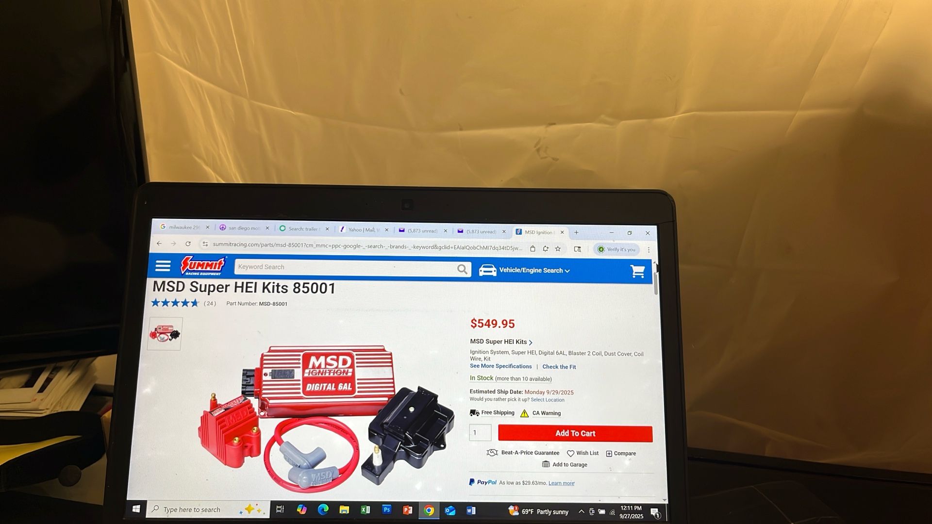 MSD Super HEI Kit Part #85001 Digital 6AL, Blaster SS