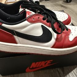 Jordan 1 Low og Size 8.0 Men